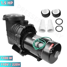 Hayward 1.5 HP In/Above Ground Swimming Pool Pump Sand Filter Pump w/ Strainer