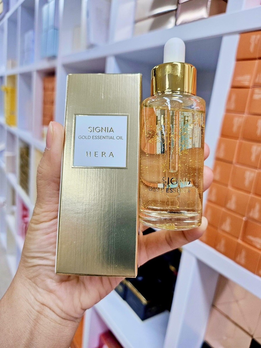Hera Signia Gold Essential Oil 30ml New Smoothing The Skin Texture