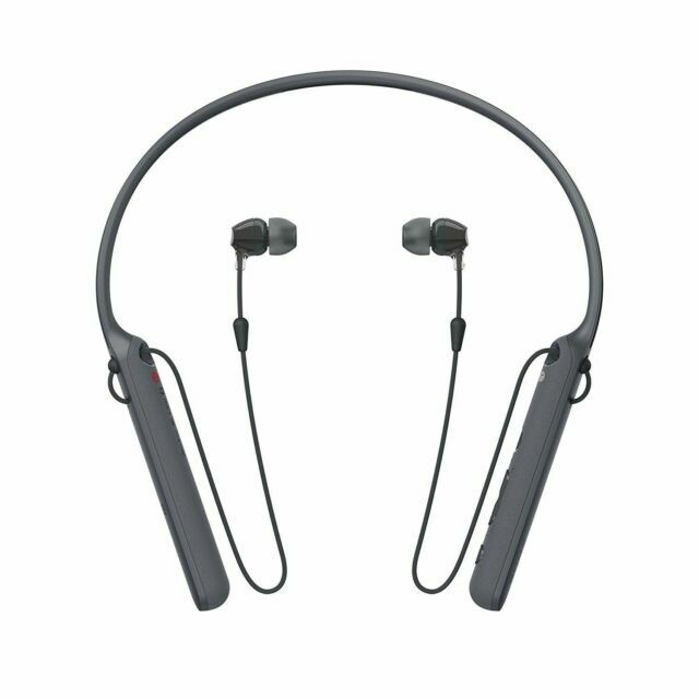 Sony Wi C400 In Ear Wireless Headphones Black For Sale Online Ebay