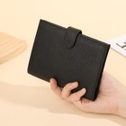 Genuine Leather Passport Holder Cover Travel Wallet For Men Women RFID Blocking