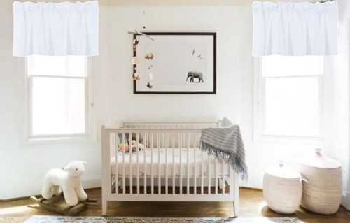1PC TOP WINDOW VALANCE LINED STRAIGHT MATTE FINISH VERSATILE HOME DECOR RS9 - Picture 176 of 190