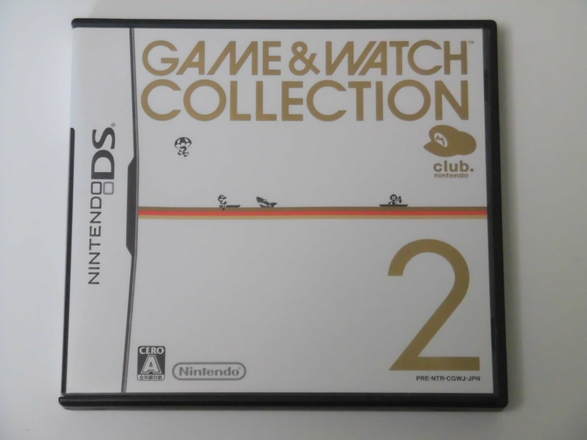 Nintendo DS Club Nintendo Limited Game & Watch Collection 1 Nintendo DS Club Nintendo Limited Game & Watch Collection 1