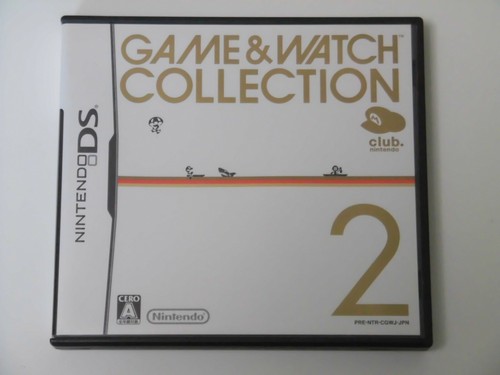 Nintendo DS Club Nintendo Limited Game & Watch Collection 1 y 2 Set Japón NDS - Imagen 6 de 8