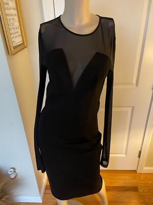 mesh insert dress Mesh Insert Dress