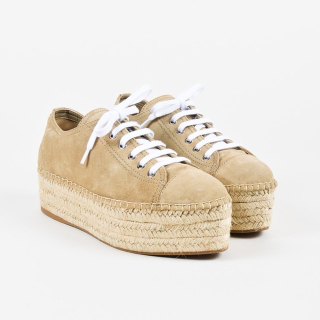 flatform espadrille sneakers
