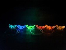 Wildfire Asymm - 1-1/2" - 2-Hook Crawler Harnesses - UP TO 45 MINUTES OF GLOW