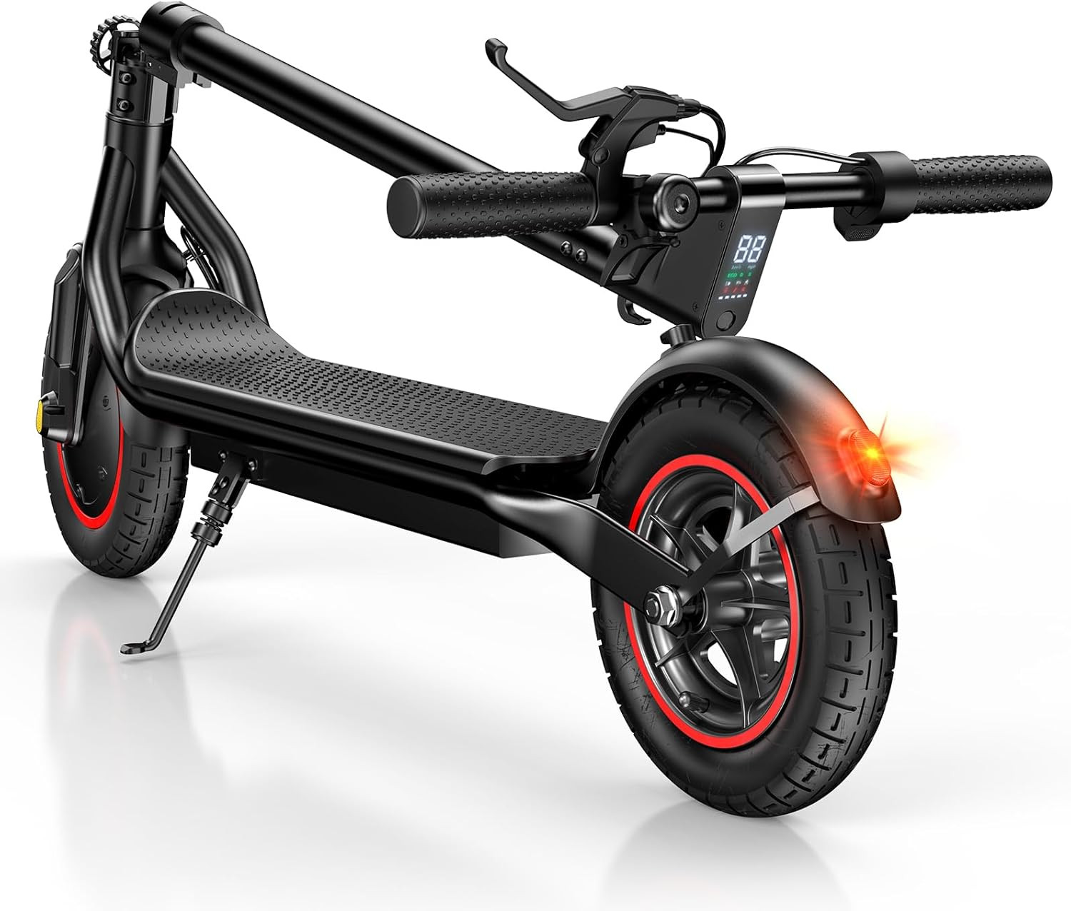 Electric Scooter, 500W/350W Motor, 22 MPH Top Speed, 18 Miles Long Range, Foldab