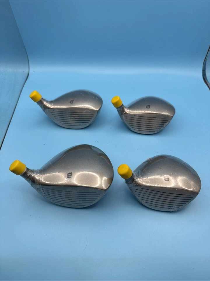 WILSON COUNTER TORQUE MIDSIZE Left handed Driver/ Woods 4 Clubs Heads Only NEW - Image 3 of 4