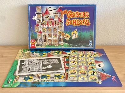 Das Geisterschloss von FX Schmid - Kinderspiel 1990 Vintage - Zustand akzeptabel