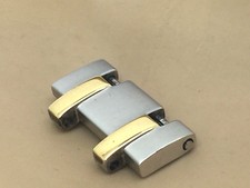 Bulova 98C127 Men's Watch Extra Single Link 20mm Two Tone Steel LL698 