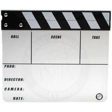 New Birns  Sawyer Standard Translucent B W Slate Clapboard Clapper Board 388200