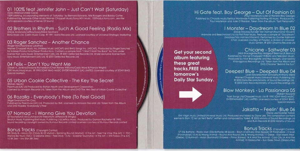 PARTY CHILL ( DAILY STAR Newspaper Double Album ) - Bild 2 von 3