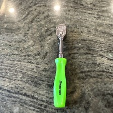 Snap-On thld72ce 1/4" Drive Dual 80 agarre duro trinquete verde 100 años nuevo