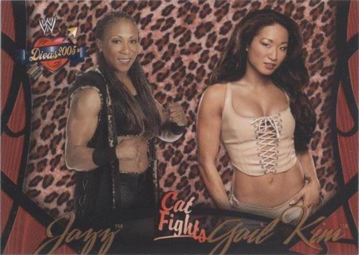 2004 Fleer WWE Divine Divas 2005 - Gail Kim Jazz #54 - 1 of 1