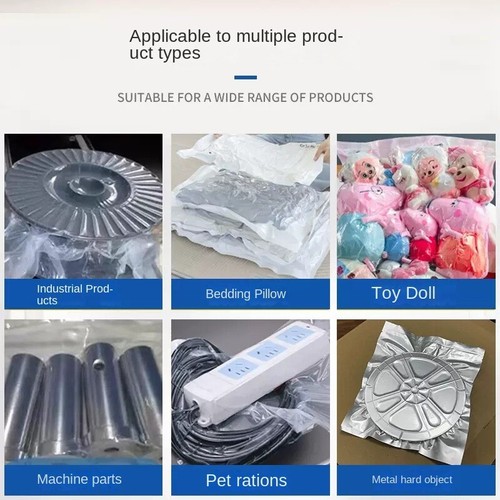 Aufblasbarer Vakuumierer für Metallkissen, Fisch, Reis und Obst Typ 500 - Bild 4 von 7