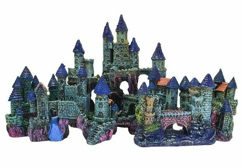 Small fish tank best sale castle
