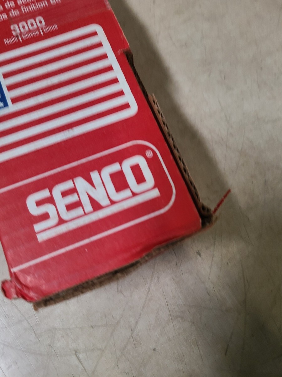 Senco Elektroverzinkte Stiftnägel 15 Gauge X 6,4cm - 3.000 Stück Profi-Nägel Für Holzarbeiten