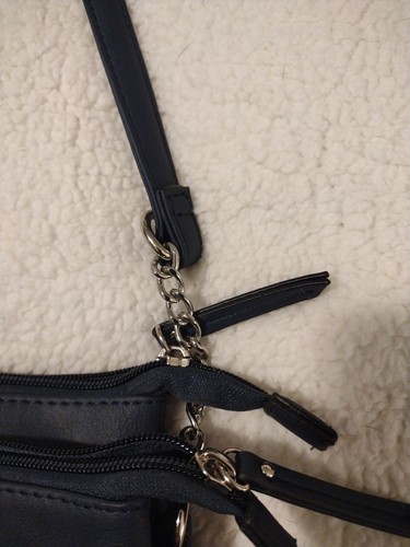 Bolso de Mano Bandolera Rosetti Midge Azul Pacífico con Correa Ajustable  - Imagen 4 de 10