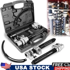 Heavy Duty Macpherson Strut Coil Spring Compressor Tool with Safety Jaws Holder
