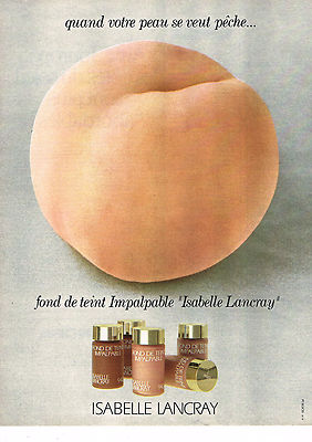 1970 ISABELLE LANCRAY Cosmetics ADVERTISEMENT