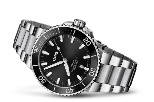 New Oris Aquis Date 43.5mm Automatic Men's Watch 01 733 7730 4134-07 8 24 05PEB
