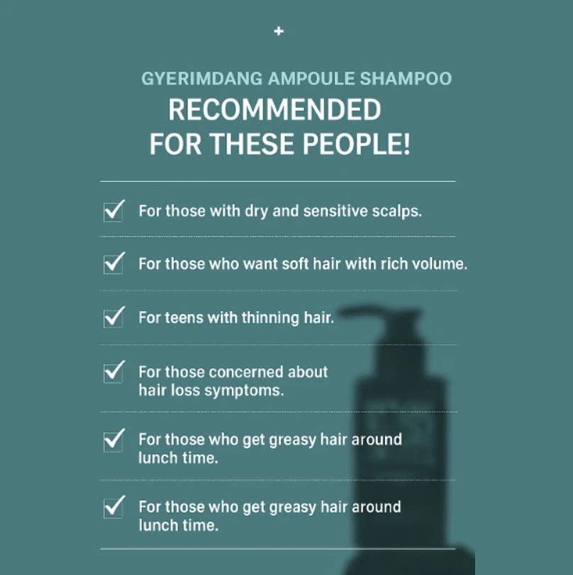 GYERIMDANG -Vegan/Hair loss relief shampoo KOREAN - Image 2 of 4