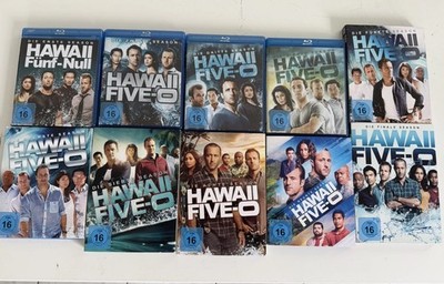 Hawaii Five-0 Fernsehserie komplette Serie  1-6+9 Blu-ray 7-10 DVD FSK 16