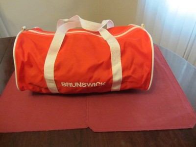 Vintage Brunswick RED Duffle Bag NEW