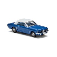 Wiking 020546 | Ford Mustang Cabrio | Enzianblau | 1:87