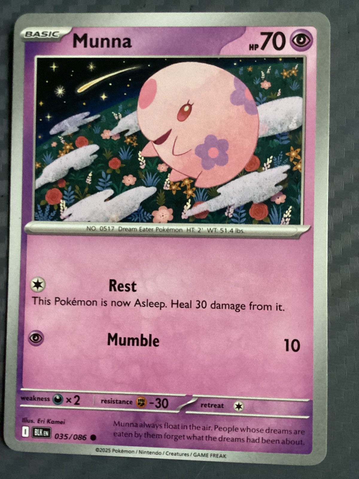 Munna 35/86 S&V Black Bolt MINT Condition