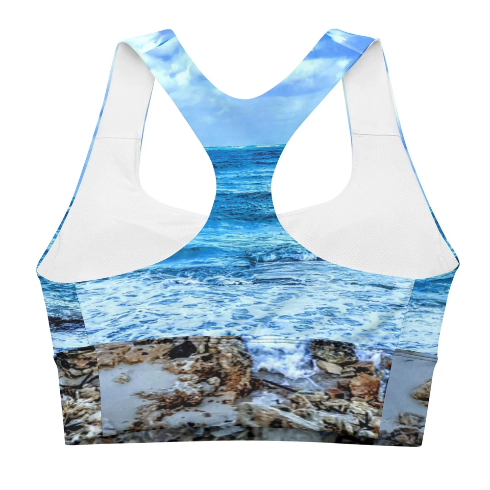 Bahama's "Clarity" Recycled Longline Sports Bra - Image 2 of 4