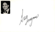 Greg Louganis Signed Auto 3x5 Index Card