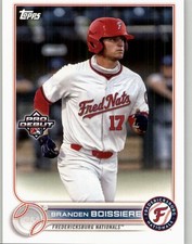 2022 Topps Pro Debut Branden Boissiere #PD-36 Fredericksburg Nationals