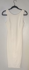 Lulus Women's So Stunning White Sleeveless Backless Lined Midi Dress - Small