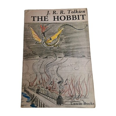 Hobbit JRR Tolkien Unwin 1972 Paperback Book