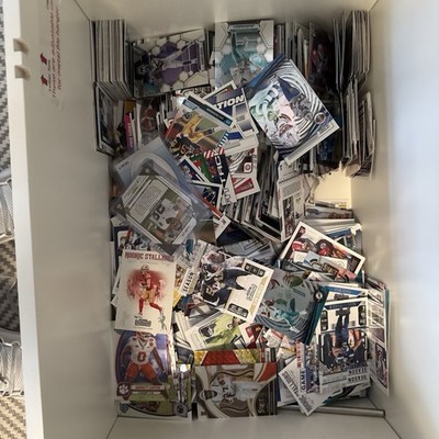 Lot Of About 1,450 Football Cards (all Brands, Most NFL, Some College Cards)