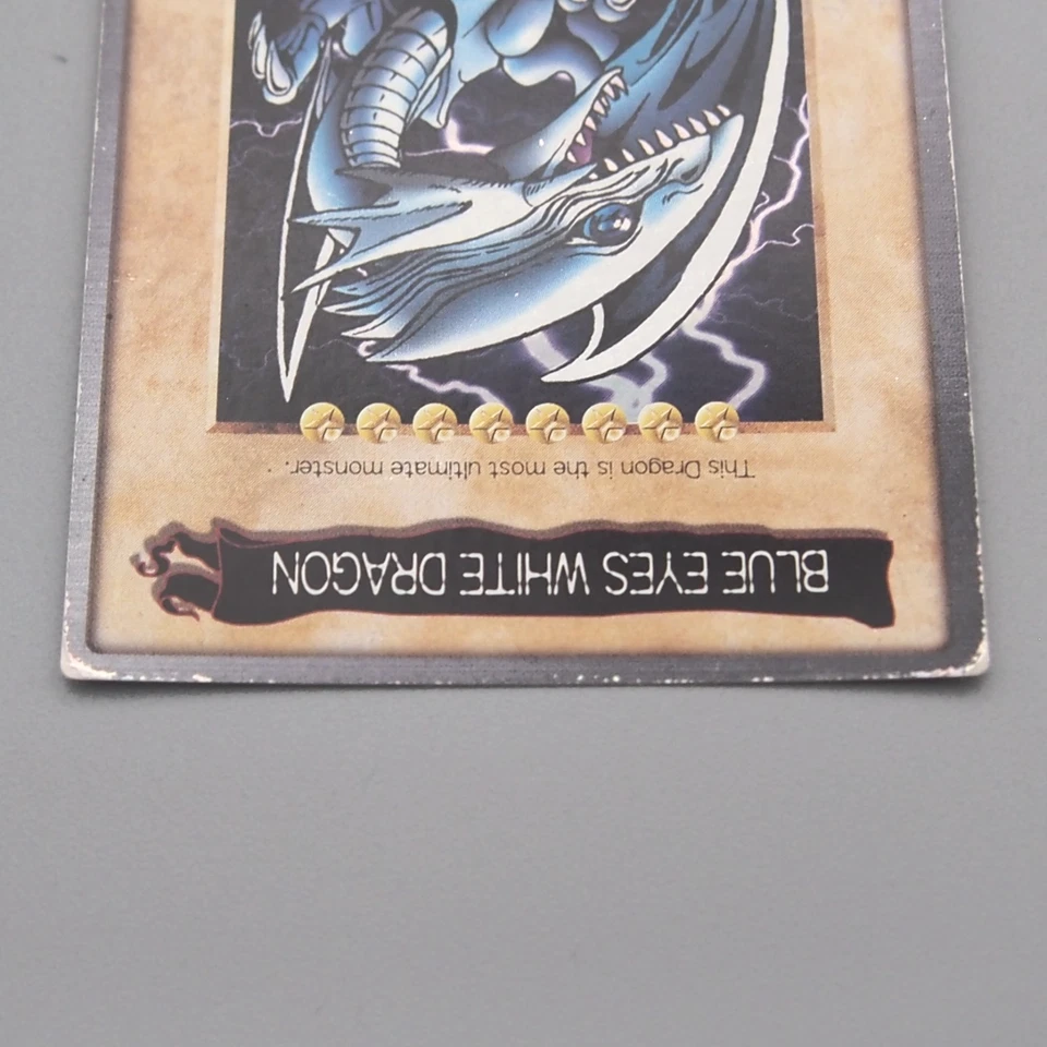Yu-Gi-Oh BANDAI Blue Eyes White Dragon Super Rare 1998 #118 EX-VG English s992 - Image 3 of 4