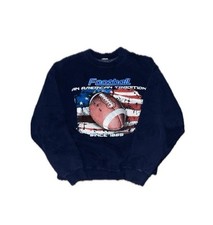 Football An American Tradition Blue Sweatshirt