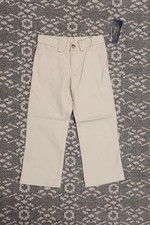 New Polo Ralph Lauren Little Boy's Chinos Pants - Size 4 / 4T - Beige