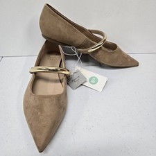 Women  s Cassidee Metal Mary Jane Flats with Memory Foam Insole   NWT Size 8.5