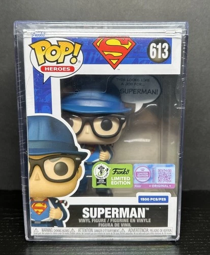 Funko Pop Superman ECCC 2026 Con Sticker Exclusive LE 1500 IN HAND