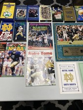 Notre Dame Sports Classics Football Vhs Tapes and other memorabilia