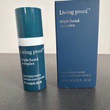 Living Proof Triple Bond Complex 10ml Hair Treatment Strengthener Repair ~ New 