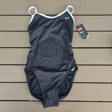 TYR Durafast Elite Women's Hexa Trinityfit Black/white Sz 30 New