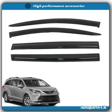 For Toyota Sienna 2021-2024 Window Visors Deflector Rain Guard Vent Shade New