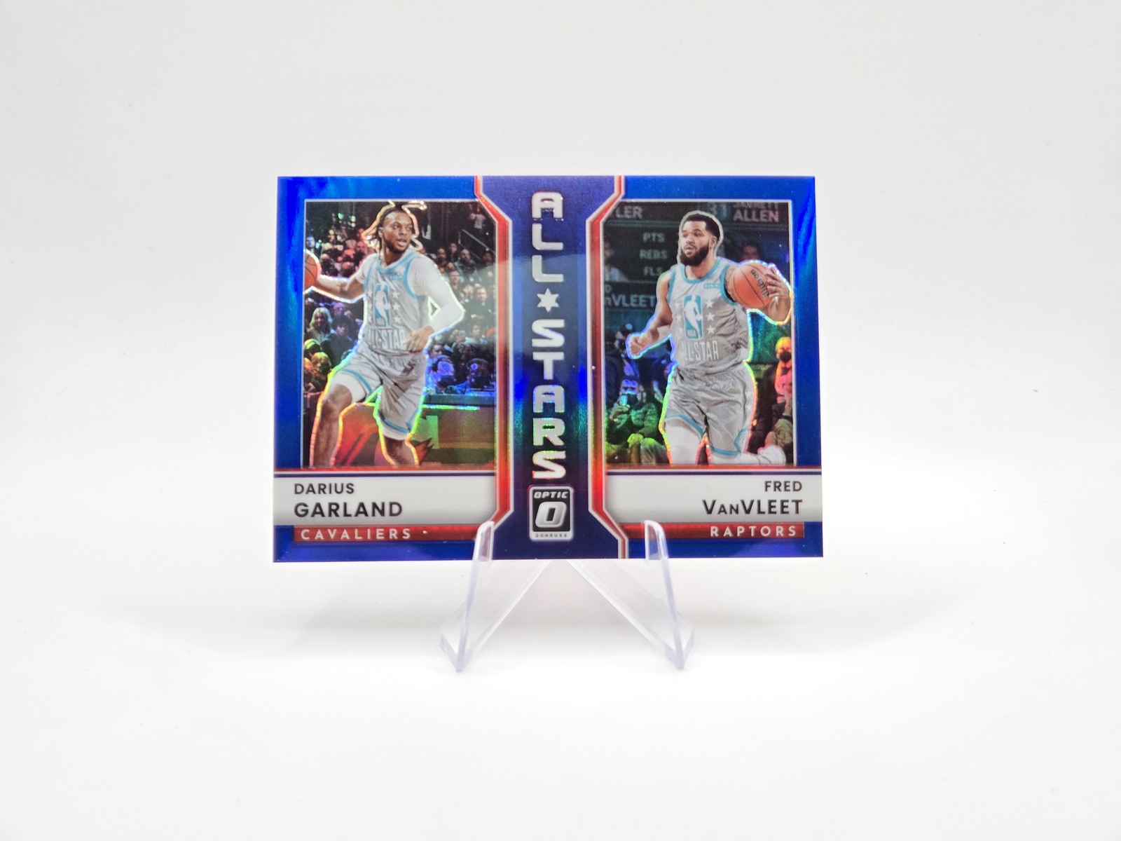 Darius Garland VanVleet SN49 2022-23 Donruss Optic All-Stars Blue SP #/49