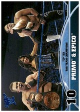 2013 Topps Best of WWE #10 Primo & Epico Top 10 Tag Team Champions