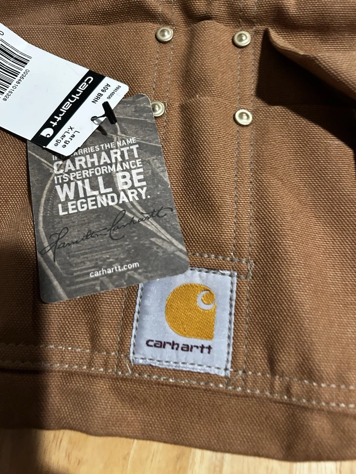 Carhartt Men's A09 Duck Nail Apron X-Large Carhartt Brown - Image 2 of 4