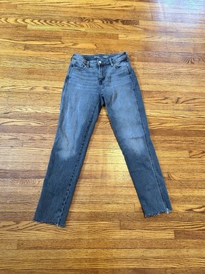 Old Navy Size 0 Jeans High Rise Slim Gray Wash