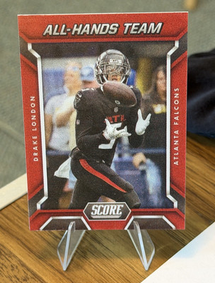 2023 Score Drake London Falcons All-Hands Team #AHT-15 Case Hit SP